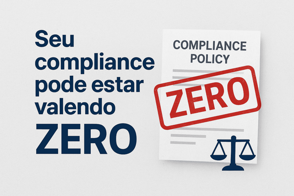 Compliance de fachada: programas ineficazes
