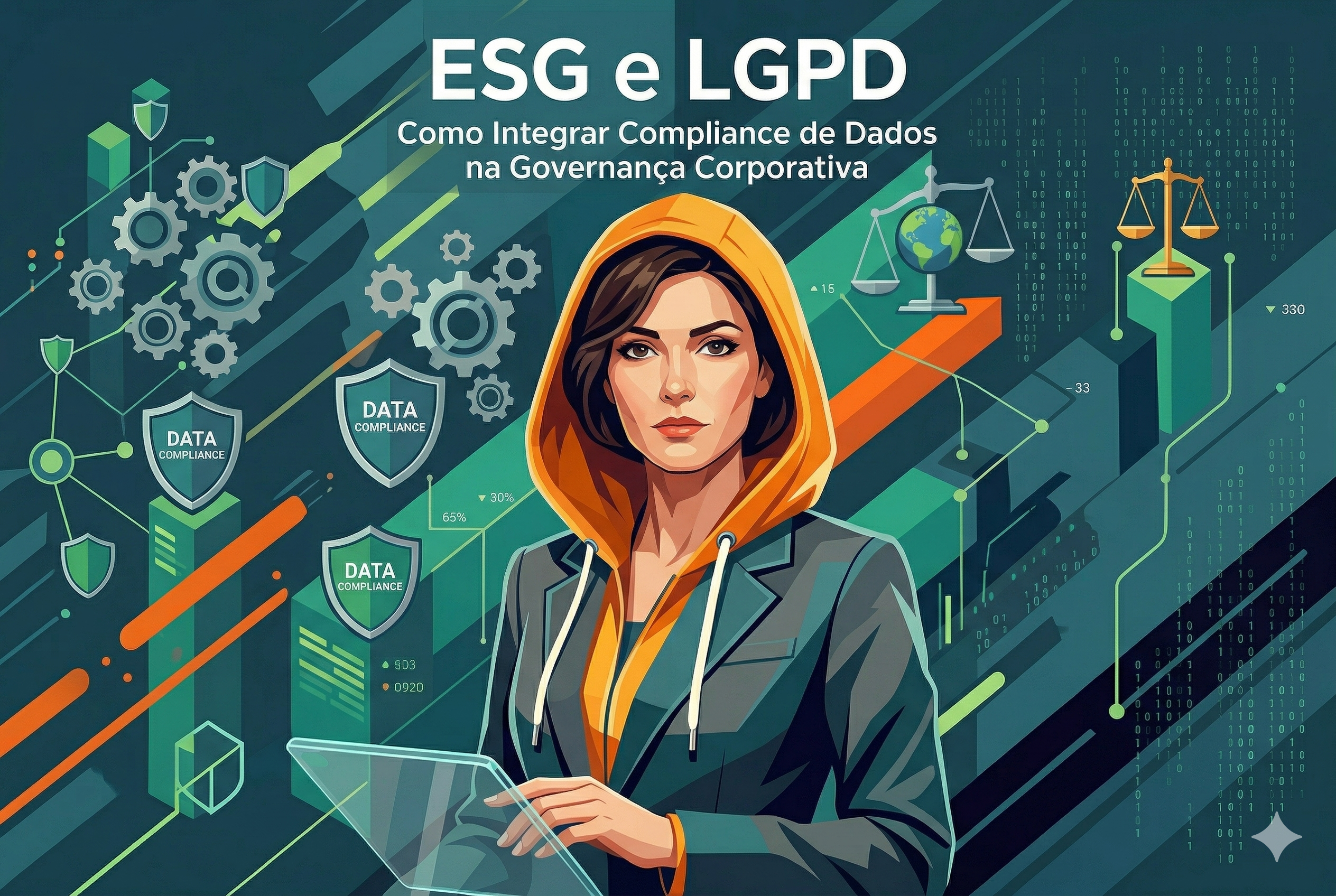 ESG e LGPD integrados na governança corporativa